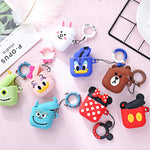 Cute Cartoon Characters Silicone Airpods 1/2 Case