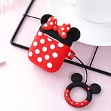 Cute Cartoon Characters Silicone Airpods 1/2 Case