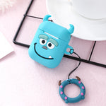 Cute Cartoon Characters Silicone Airpods 1/2 Case