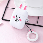 Cute Cartoon Characters Silicone Airpods 1/2 Case