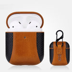 Designer Style Synthetic Leather Airpods 1/2 Case