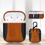 Designer Style Synthetic Leather Airpods 1/2 Case