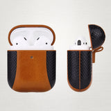 Designer Style Synthetic Leather Airpods 1/2 Case